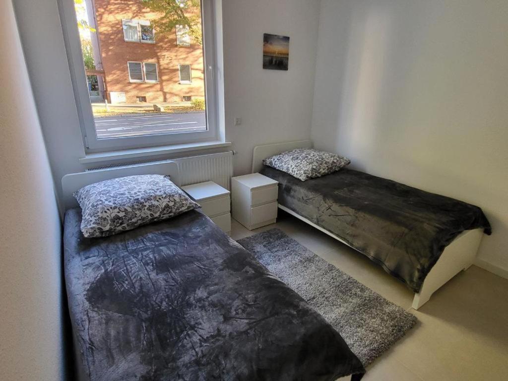 Monteurzimmer Mit Zwei Einzelnen Betten In Einer 3Zi Wohnung Mit Kuche Und Bad Osnabrück Extérieur photo