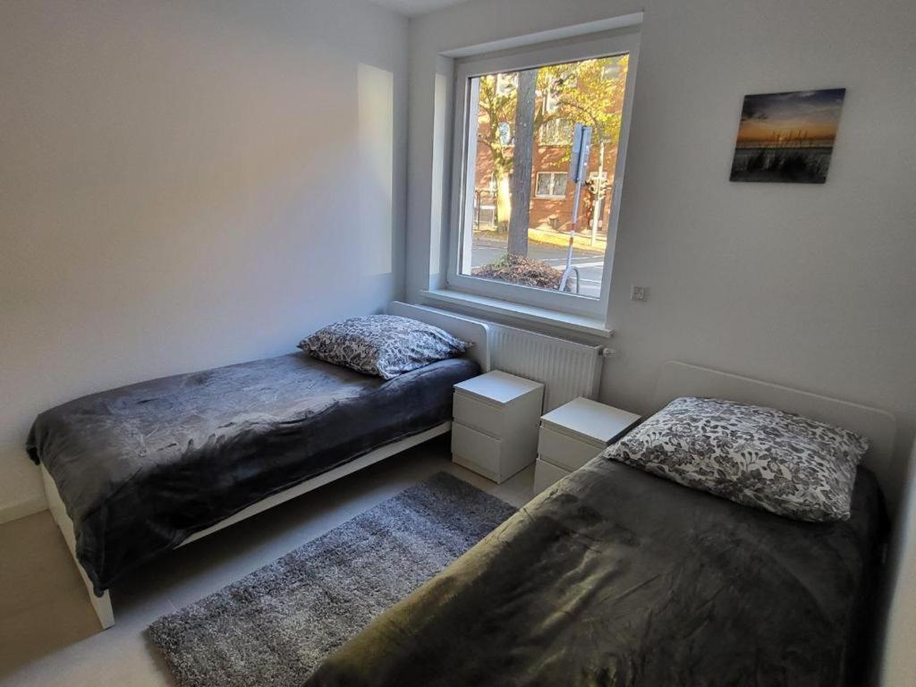 Monteurzimmer Mit Zwei Einzelnen Betten In Einer 3Zi Wohnung Mit Kuche Und Bad Osnabrück Extérieur photo